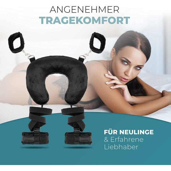 IC Seksikäs sidotut ja bondage BDSM-setti - BDSMS-lelut naisille