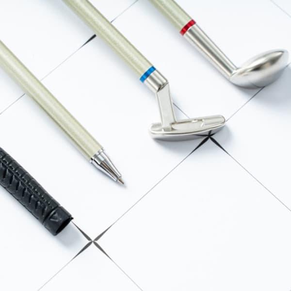 Golf Pen Set Mini Bordgolf Bold Pen Gave