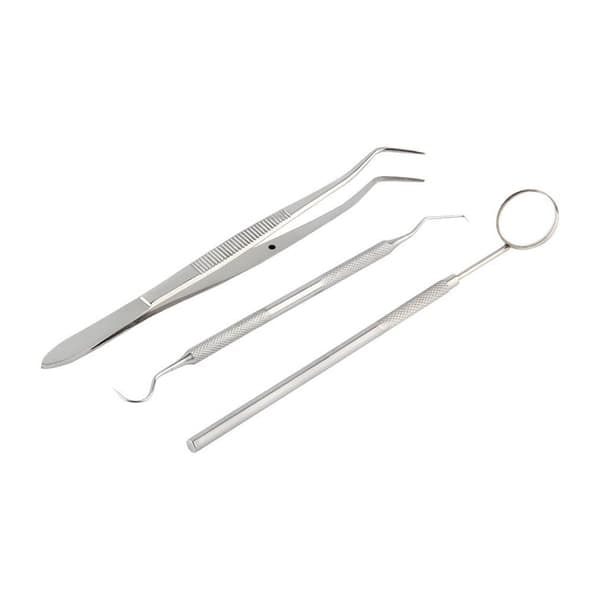 Tandstenssæt - Instrument til fjernelse af tandsten Sølv