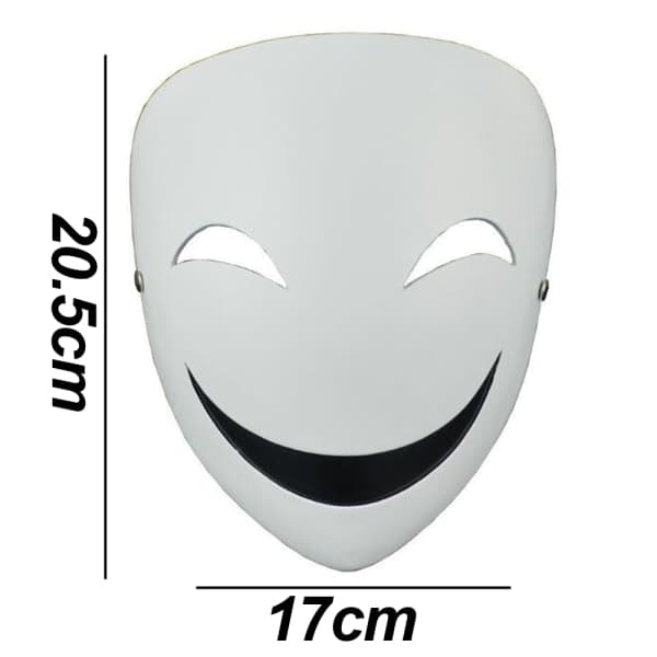 IC Mask Kostyme Tilbehør Halloween Maske Hvit