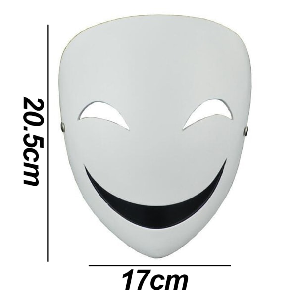 IC Maske Kostume Rekvisit Halloween Maske Hvid