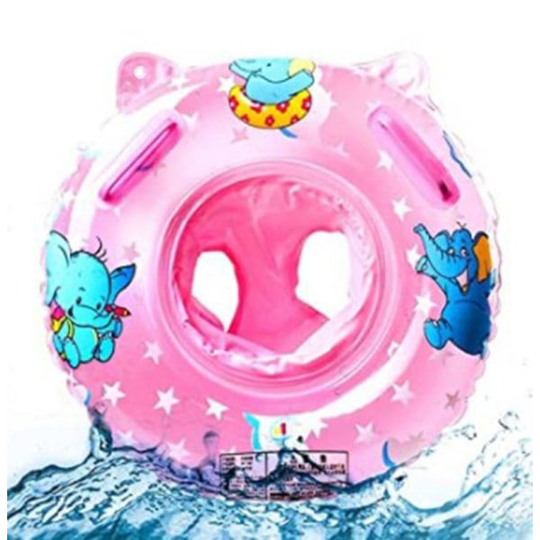 IC Simring baby simsits barns simring leksak, Rosa
