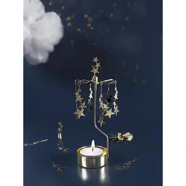 Englespil Nattehimmel Guld Pluto Design Guld