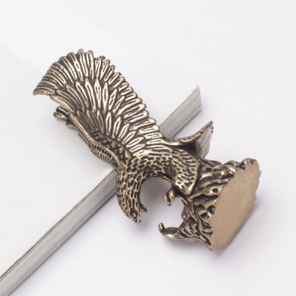 IC Flying Eagle Statue Bronze Miniature Brass Figurines Home Deco