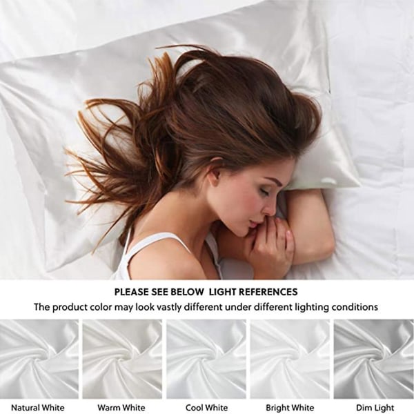 IC 2-pakks putevar i silkesatin Silk satin putevar B