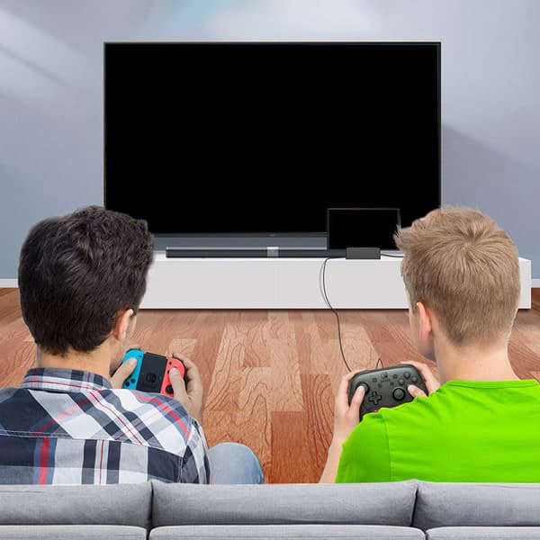 Dockingstation til Switch Ladestation 4K HDMI TV Adapter 48*36*21mm