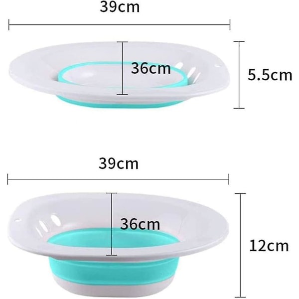 IC Bidé, bidéhandfat, hopfällbar bidéskål, höftbadkar, höftbadkar, höftbadkar, bidétsats, toalettinsats