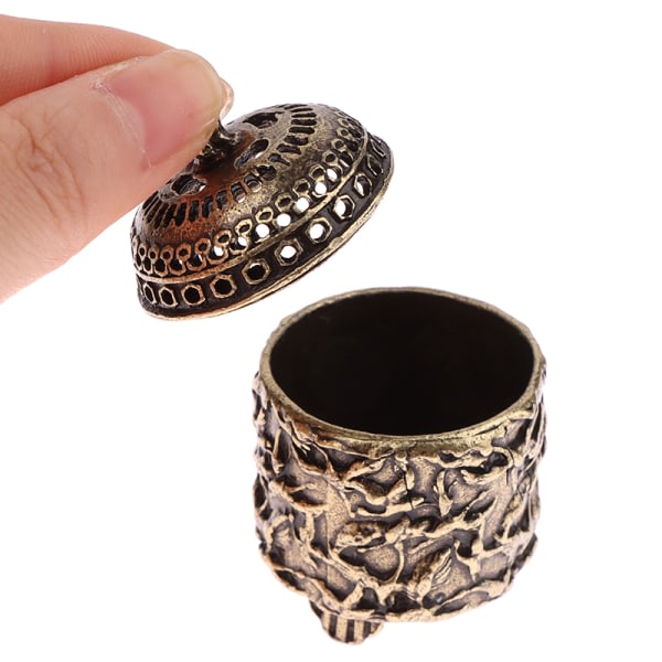 IC Rødkrone Kran Røgelsebrænder Buddhistisk Røgelse Stick Holder