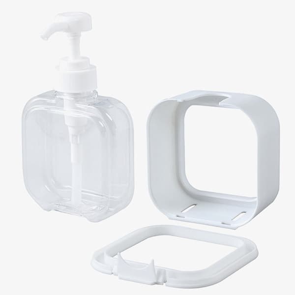 2-pack - Large - Press Bottle - with - Dispenser - 500ml - 300ml - Empty Bottle - Shampoo - Hand Soap - Shower Gel - Dish Soap