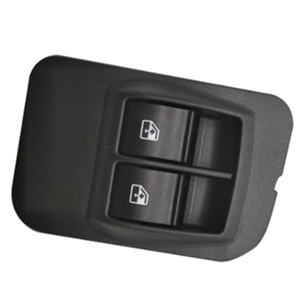 IC Elektrisk Vinduekontrolknap til Bil 8-bens med Ramme 7354 Sort onesize