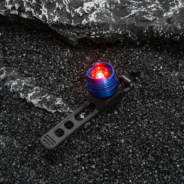 IC Aluminium LED-cykel bakljus Hög utomhuscykelutrustning Röd