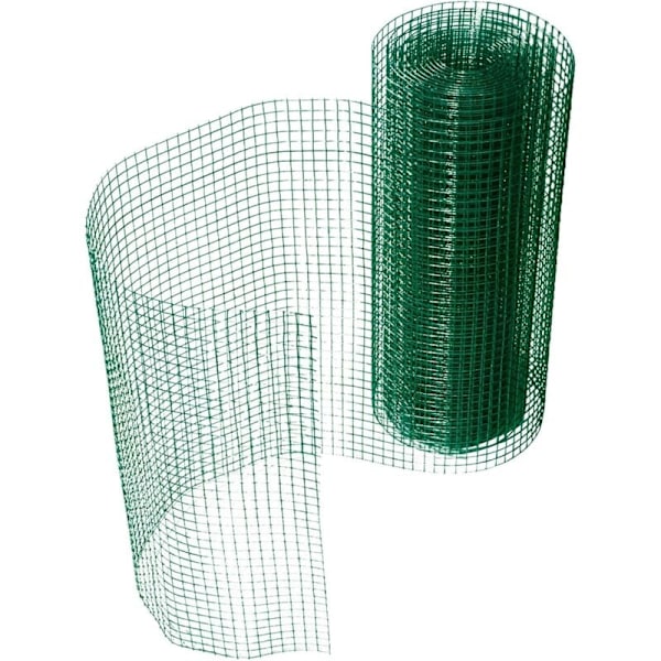Puutarha-aita Vihreä, eri kokoja, 15 mm neliöverkko, säänkestävä, tee-se-itse, 1mx3m
