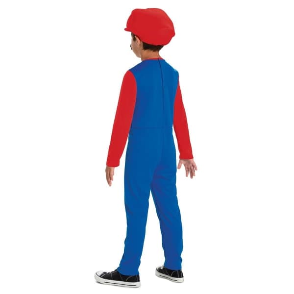 IC Super Mario Kostyme Z MultiColor M 7-8 år