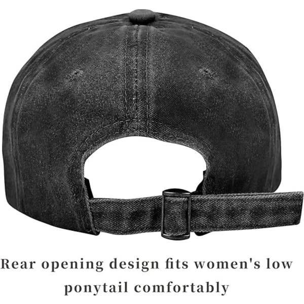 IC Mænd Kvinder Cap Vasket Distressed Twill Bomuld Baseballkasketter Vintage Justerbar Dad Hat