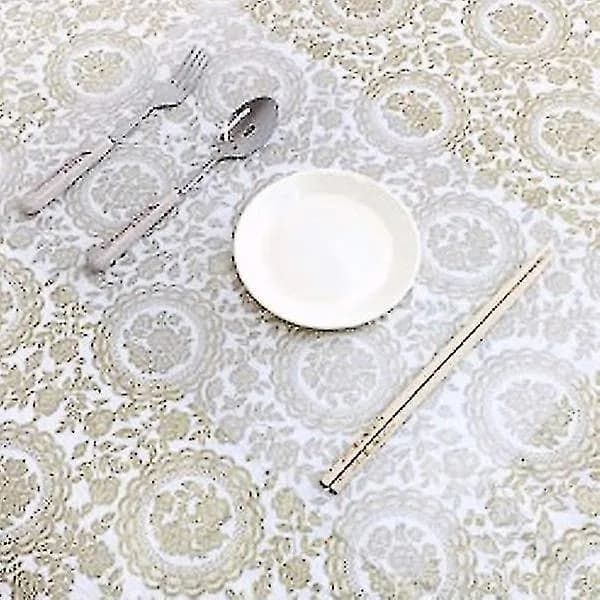 Transparent Coaster Waterproof Coaster Heat Resistant Non-Slip Kitchen Coaster Table (8 pcs)