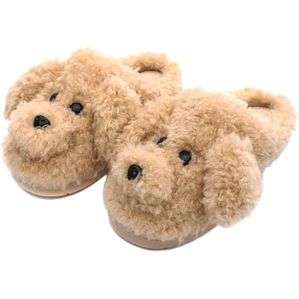 Kvinders søde Teddy Animal Hjemmesko Hus Hjemmesko Varm Memory