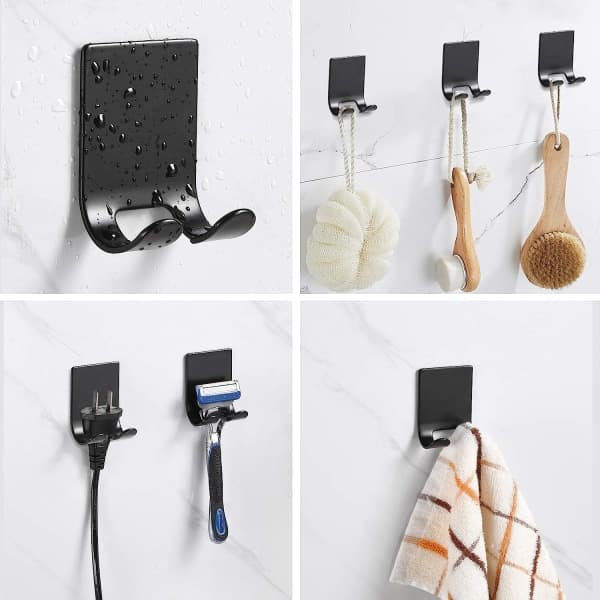 IC Rakholder Razor Holder (4 stk) Selvklæbende Krog
