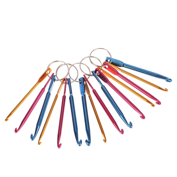 IC 5 set 3 storlekar i 1 set DIY Multicolour Crafts Stickning s Mini C
