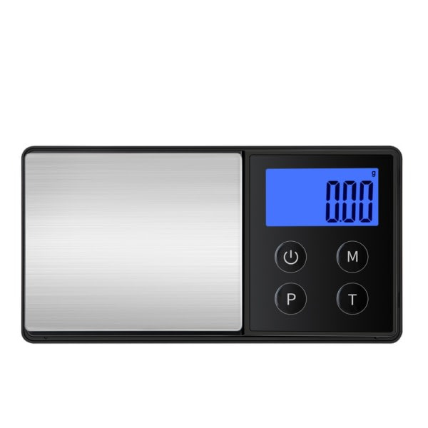 IC Opladeligt Digital Vægt 200 g / 0,01 g Sort Sort