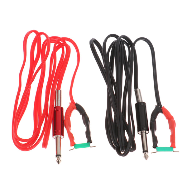 IC Power Silikonkabelklemme Sladdholder Standard Phono-stik Sort