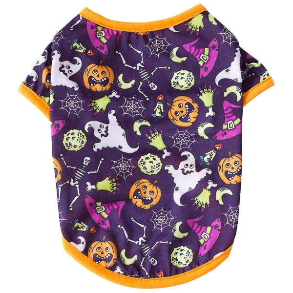 IC Halloween-sarjan uudet koiranvaatteet Syksyn lemmikkieläinten koristevaatteet