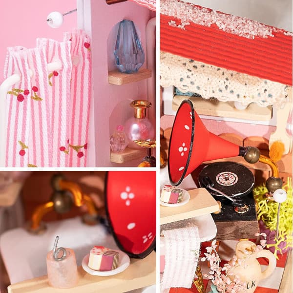 IC DIY Miniatyyri Nukkekotisetti (Babble Bath)