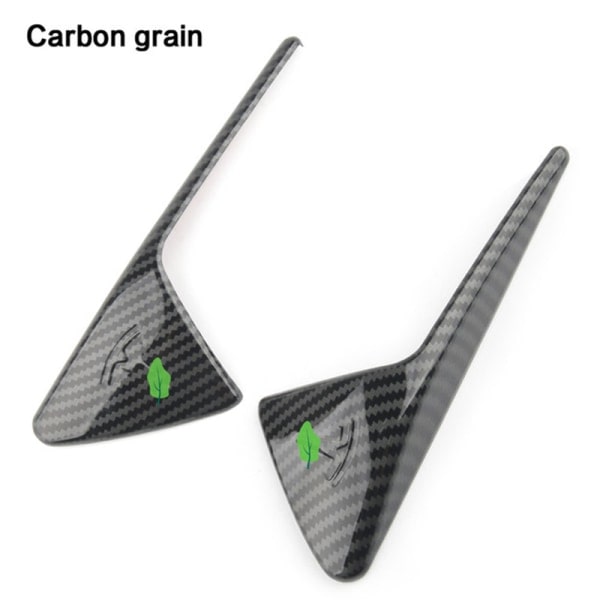 IC 2 stk/ Sæt Til Tesla Model 3 XSY Side Standard Kamera ABS Beskyttelse carbon fiber mønster