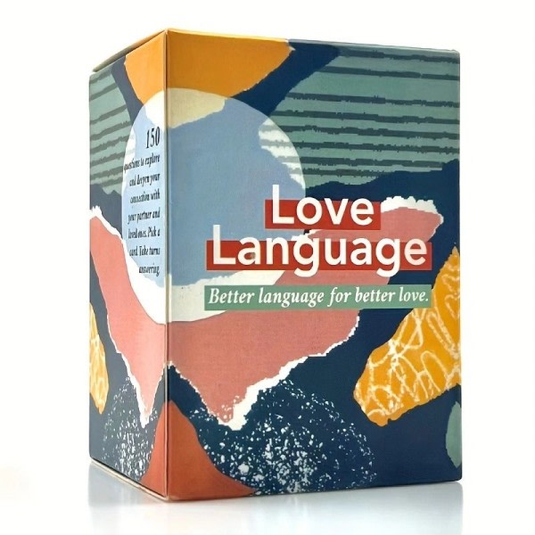 IC Kärleksspråk Kortspel Brädspel 150 Conversation Starter Qu