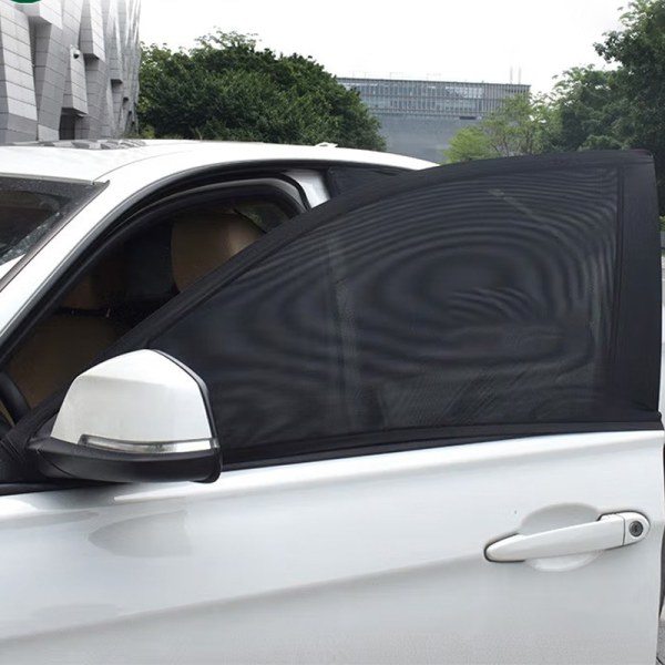 IC 2ST Sedan/SUV Solskydd Styling UV-skydd Gardin sidofönster 2PCS  Frontfönster