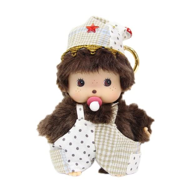 IC Monchhichi Monkiki Plyschdocka Liten Leksak Födelsedagspresent