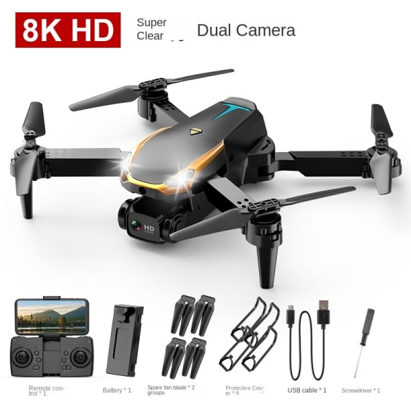 8K Professionel Drone 4K HD Aerial Photography Quadcopter fjernkontrol