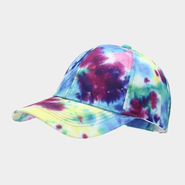 IC Färg Solhattu ja Baseball-lippis Tie-Dye 13#