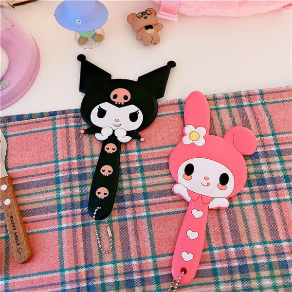 IC Kawaii Anime Cartoon Portable Handheld Makeup Mirror Cosmetic M A3