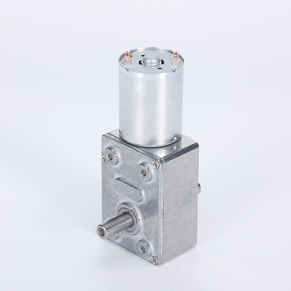 IC 12v vridmomentmotor mini metalli snäckväxelreduktionsmotor dubbelaxel jgy 370