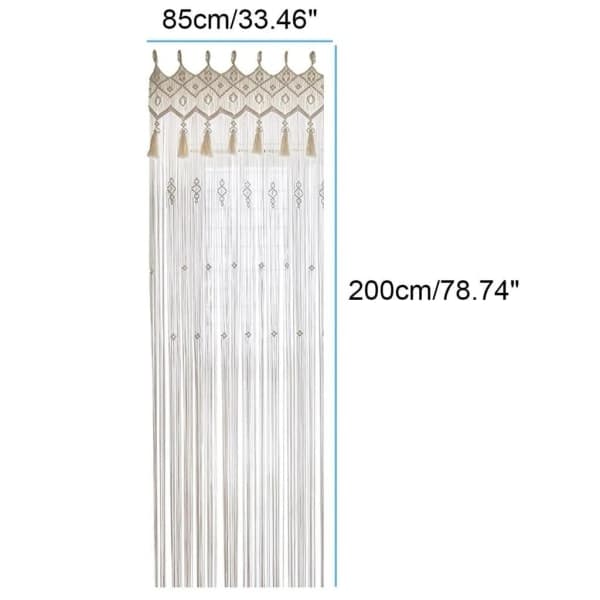 IC Seinävaatteet Käsintehty Makramee Gobeläng 80*210cm