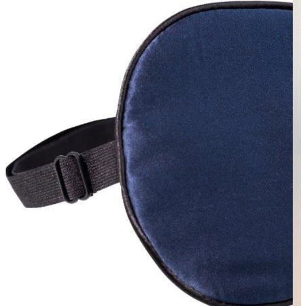 IC Sovmask 100% silke CNMR Mörkblå