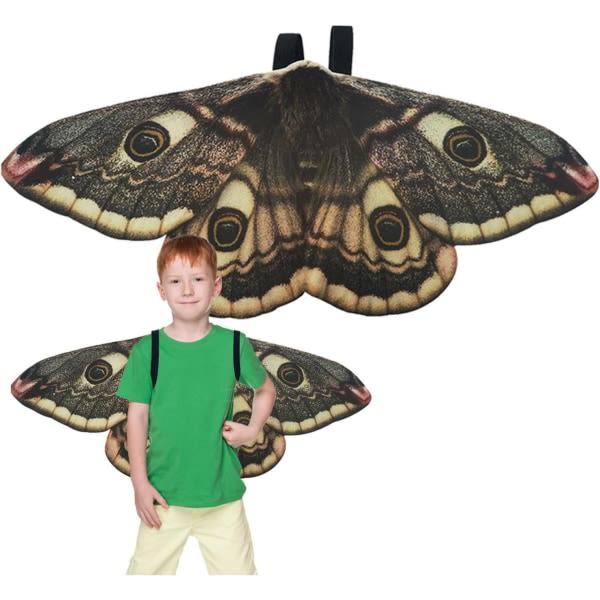 Halloween Butterfly Wings Butterfly Shawl Moth Wings Moth Cape til barn