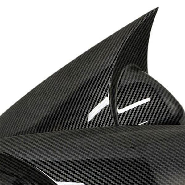 For Golf MK7 MK7.5 GTD R Speildeksel Bullhorn Konvertering Universal Gloss Sort