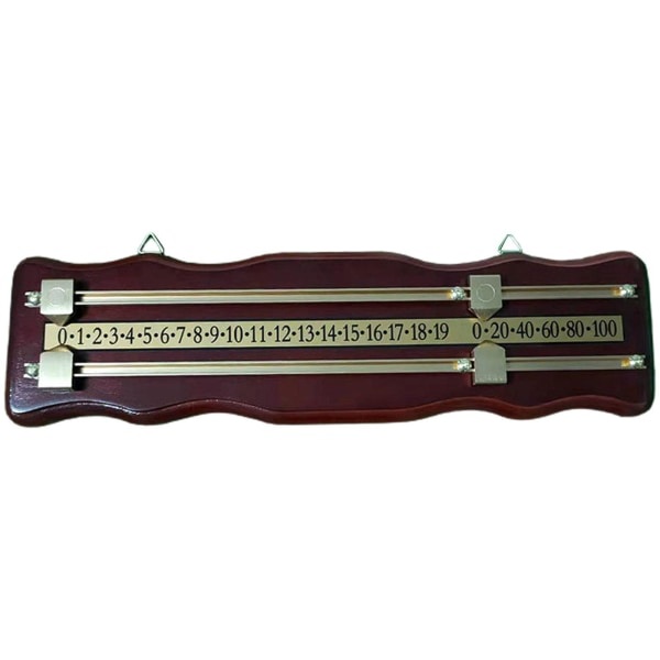 Snooker- ja biljardipistetaulu Koti Jalkapallo ja Shuffleboard Wine Red
