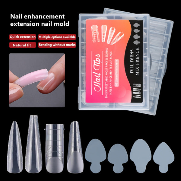 IC 96/120 st Kynsimuotti Paperless Tray Extended Gel Form Fren H092-20