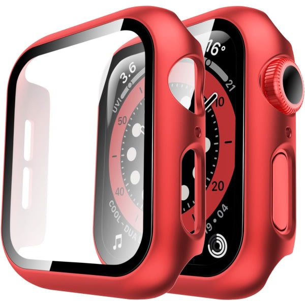 2-pack hårt case kompatibelt för Apple Watch SE Series 6 5 4 44 mm IC