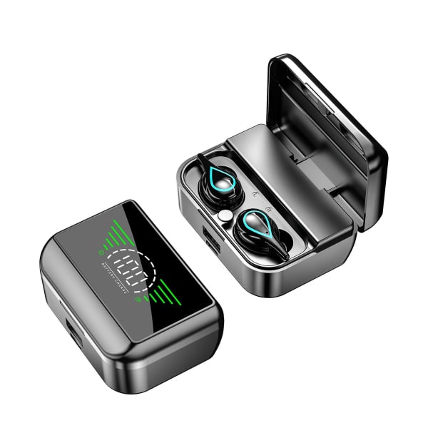 IC M31 Bluetooth-hovedtelefoner True Wireless In-ear Bluetooth 5.2-lyd (sort)