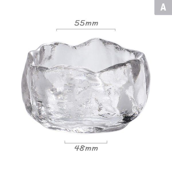 1 stk stil glaskop smagning transparent tekop hvidvinskop A