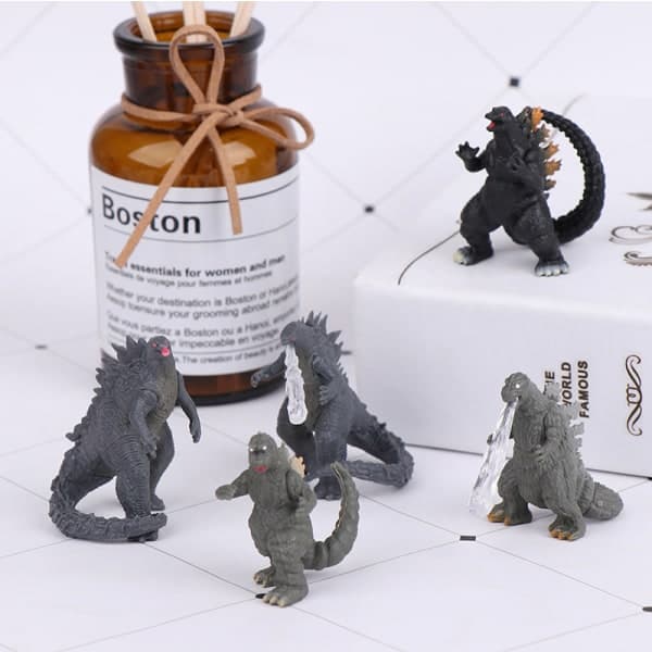 8 kpl/setti Godzilla Vs Kong -malli 5 cm actionhahmo malli lelu