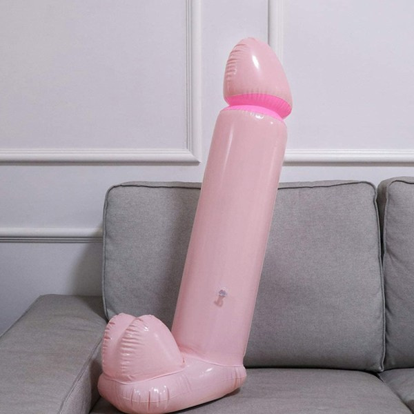IC 90 cm Ballongleksaker Bachelor Party Dekoration Uppblåsbar Hönsbal