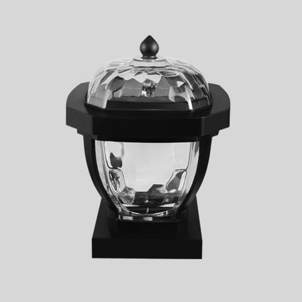 IC 2LEDs Solcellelampe Utendørs Hage Vanntett Solcelle Gjerdelys LED