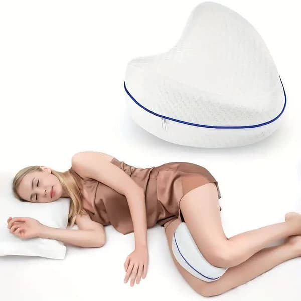 Side Sleeper Puder, Ortopædisk Støtte, Knæstøtte, Benpude, Memory Foam, Langsom Tilbagevenden, til Gravide Kvinder, af DEBUNS