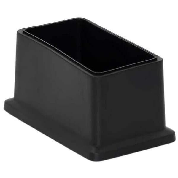 Förpackning med 8 rektangulära PVC-stolsbensskydd som inte lämnar märken - Golvskydd 25 x 50 mm (1\" X 2\")