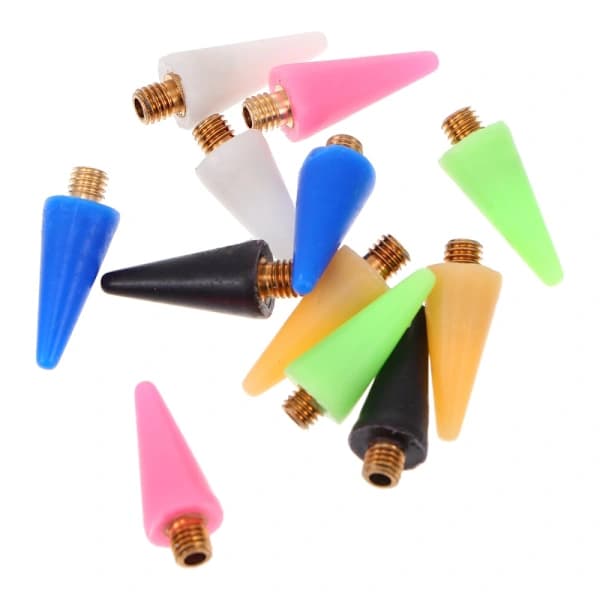 12 Pcs Nail Dotting Pen Point Drill Wax Head Rhinestone Pen Replacement