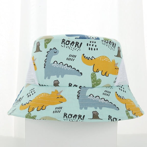 IC Barn Sommarhatt Tecknad Print Mesh Hinkhatt UV-skydd 01